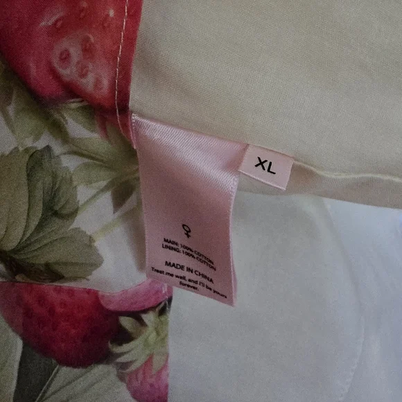 Selkie Strawberry Farmers Market Dress - XL - Picture 7 of 9